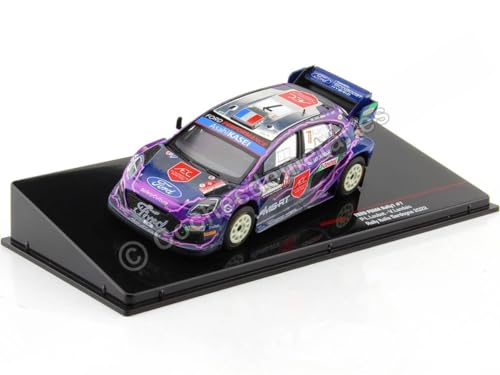 Passend für Ford Puma Rally1 Nº7 Loubet/Landais Rally Italia 1:43 IXO Models RAM854.22 von Cochesdemetal