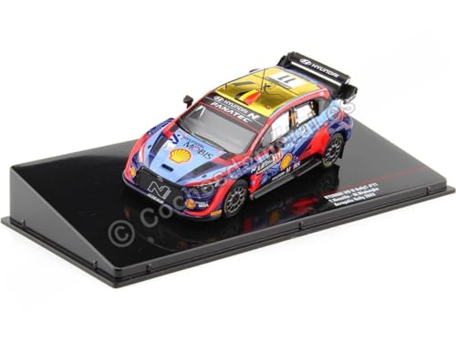 Passend für Hyundai i20 N Rally1 Nº11 Neuville/Wydaeghe Rally Acropolis 1:43 IXO Models RAM868LQ von Cochesdemetal