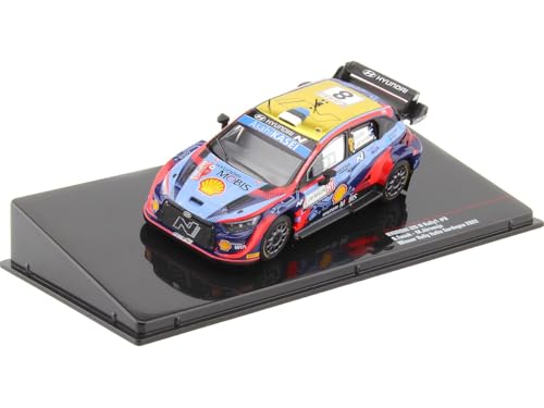 Passend für Hyundai i20 N Rally1 Nr. 8 Tänak/Järveoja Sieger Rally Italien Sardinien 1:43 IXO Models RAM853.22 von Cochesdemetal