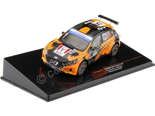 Passend für Hyundai i20 N Rally2 Nº25 Linnamäe/Morgan Rally Schweden 1:43 IXO Models RAM895.22 von Cochesdemetal