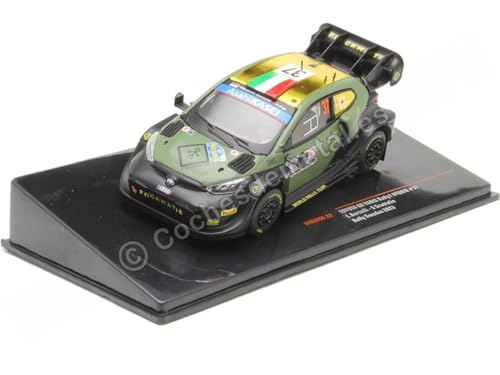 Passend für Toyota GR Yaris Rally1 Hybrid Nº37 Bertelli/Scattolin Rally Schweiz 1:43 IXO Modelle RAM896.22 von Cochesdemetal