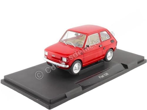 passend für Fiat (Seat 126) 126 rot 1:18 MC Group 18323 von Cochesdemetal