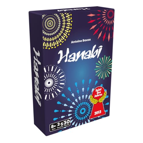 Cocktail Games, Hanabi (Auflage 2024), Familienspiel, Kartenspiel, 2-5 Spieler, ab 8+ Jahren, 30 Minuten, Deutsch von Cocktail Games