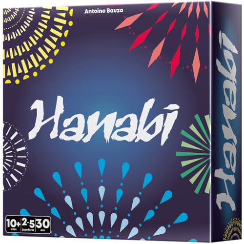 Cocktail Games Hanabi Kooperatives Kartenspiel, ab 8 Jahren, für 2 bis 5 Spieler, 25 Minuten pro Spiel, Spanisch von Cocktail Games