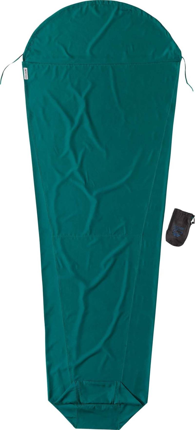 Cocoon Mikrofaser Schlafsack, Grün von Cocoon