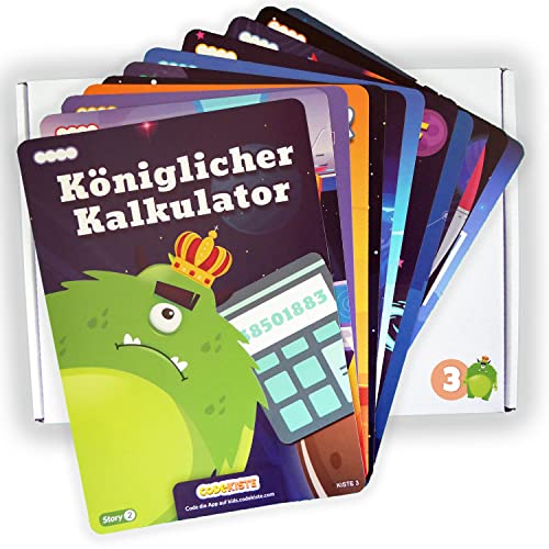 CodeKiste 3 - Programmieren Für Kinder - Abenteuer im Weltraum - Programmiergrundlagen: Operatoren (Kiste 3 von 12) von CodeKiste