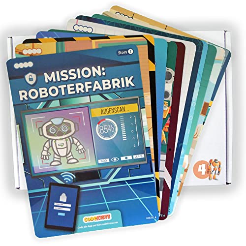 CodeKiste 4 - Programmieren Für Kinder - Verrückte Roboterfabrik - Programmiergrundlagen: If-Abfragen und Schleifen (Kiste 4 von 12) von CodeKiste