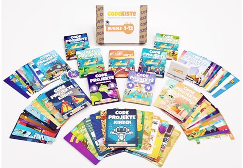 CodeKiste Big-Bundle: Set mit Allen 12 Kisten - Programmieren Lernen für Kinder von CodeKiste