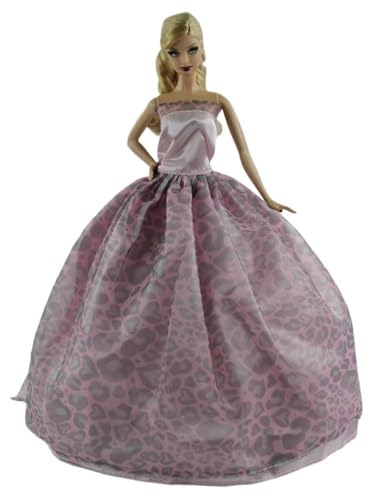 Codulu Puppenkleid für 29,2 cm große Amerika-Puppe, 30 cm, Mädchen, Puppe, Spitze, Abendkleid, Prinzessinnenkleid, Party-Kostüme für 1/6 BJD-Puppe, Kinderspielzeug, 1 Stück - #D von Codulu