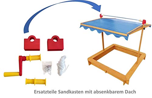 Coemo Ersatzteil - Kurbel für Sandkastendach Sandkasten mit Dachlift von Coemo