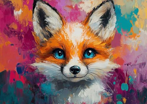 Puzzle 50 Teile Erwachsene Klassische Puzzle Farbe Fuchs Perfekt Um Die ProblemlöSungsfäHigkeiten Zu Verbessern, FöRdert Konzentration und Geduld, für Erwachsene und Kinder Ab 14 Jahren 15x10 cm E-2 Puzzle 50 Teile Erwachsene Klassische Puzzle Farbe Fuchs Perfekt Um Die ProblemlöSungsfäHigkeiten Zu Verbessern, FöRdert Konzentration und Geduld, für Erwachsene und Kinder Ab 14 Jahren 15x10 cm E-2 von Cohnpjng