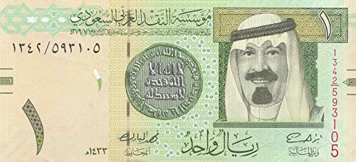 Coins of Germany Saudi-Arabien Pick-Nr: 31c bankfrisch (I) 2012 1 Riyal (Banknoten für Sammler) von Coins of Germany