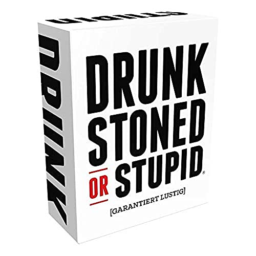 Cojones Production, Drunk, Stoned or Stupid, Partyspiel, Kartenspiel, 4-99 Spieler, Ab 18+ Jahren, 30+ Minuten, Deutsch, Mehrfarbig, Bunt von Asmodee