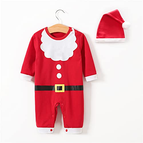 Cokbyavla Weihnachten Body Herren,Strampler Neugeborene Junge Weihnachten Kostüm Rentier Kinder Weihnachten Kinderkostüme Baby Weihnachtsoutfit Erstausstattung Für Neugeborene Anzug Für Den Weihnacht von Cokbyavla