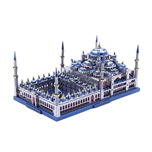 1: 680 229 Stücke DIY Montage 3D Blaue Moschee Modell Kits Home/Ornament Geschenk von Colcolo