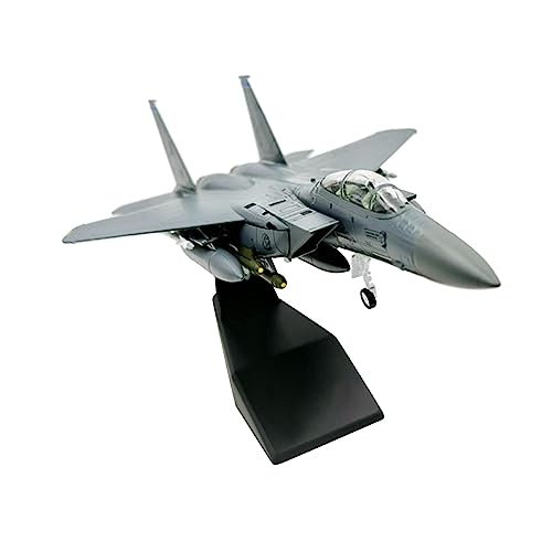 Colcolo 1/100 F15E Fighter Diecast Model Hochdetailliertes Kinderspielzeug Flugzeug Display Collection Flugzeug für Zuhause, Café, Bücherregal, Bar, von Colcolo