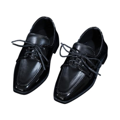 Colcolo 1/3 Puppe Schuhe Männer Kleid Schuhe Pädagogische Foto Requisiten Dress Up Männliche Schuhe Kostüm Zubehör für Geschenke Schule von Colcolo