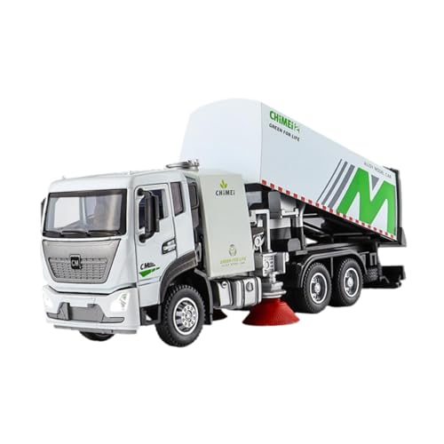 Colcolo 1/32 Müllwagen Spielzeug Trash Truck Spielzeug Interaktives Recyclingfahrzeug, Reibungsmüllspielzeug für Kinder Jungen von Colcolo