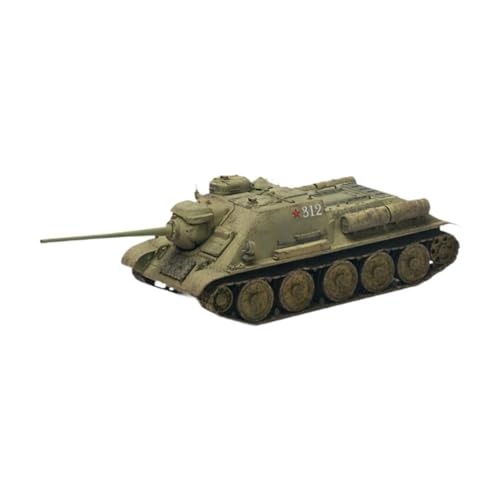 Colcolo 1/72 Russische SU 85m Tankmodell Tankwagen 4D Model Desk Decor Miniatur Tankmodell, Tank Toy Building Kit für Kleinkinder Geschenke von Colcolo