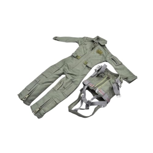 Colcolo 1: 6 Skala Jumpsuit Actionfiguren Kleidung, handgefertigt, Kostüm, mit Brustweste für 12 -Zoll -Actionfiguren Zubehör, Style A von Colcolo