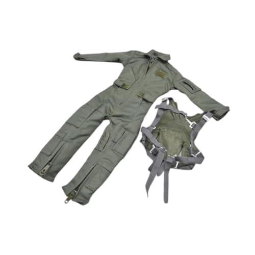 Colcolo 1: 6 Skala Jumpsuit Actionfiguren Kleidung, handgefertigt, Kostüm, mit Brustweste für 12 -Zoll -Actionfiguren Zubehör, Style B von Colcolo