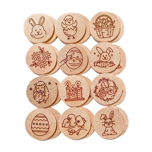 Colcolo 24 Pcs Holzform Sortierspielzeugfamilienspiel für 3 5 Altersddler HOILDAY Geschenk von Colcolo