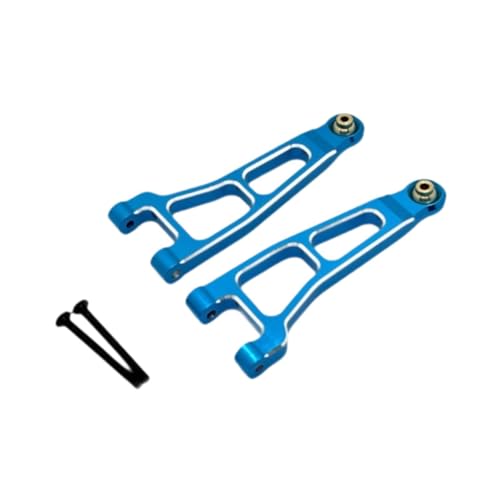 Colcolo 2X 1/12 Aluminiumlegierung RC Swing Arm Ersatzteile, RC Suspension Arm DIY-Zubehör für UD1201 UD-12Pro-LKWs, Blau von Colcolo