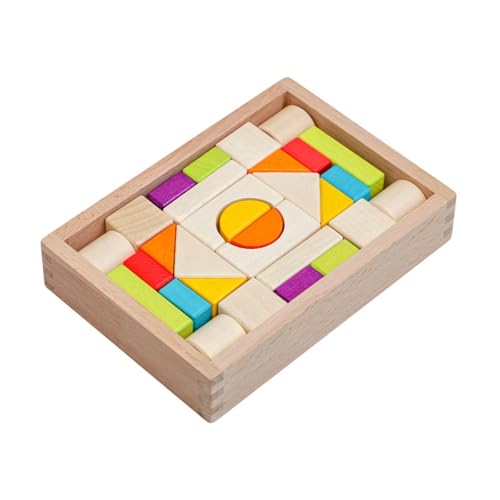 Colcolo 3D-Puzzle-Bausteine, kreatives interaktives Stapelspielzeug, Lernspielzeug für Kinder im Alter von 1 bis 3 Jahren, Geschenke für Kleinkinder von Colcolo