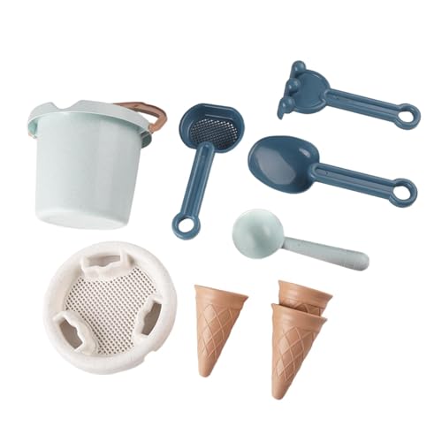 Colcolo 9X Strandspielzeug, Schneespielzeug, leichtes, tragbares Eiscreme-Sandspielzeug, Reise-Strandutensilien für, Party, Garten, Geburtstag Colcolo 9X Strandspielzeug, Schneespielzeug, leichtes, tragbares Eiscreme-Sandspielzeug, Reise-Strandutensilien für, Party, Garten, Geburtstag von Colcolo