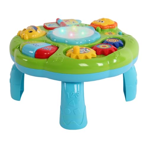 Colcolo -Aktivitätstisch, Lernspielzeug, sensorisches Klangspielzeug, frühes Lernen, Spielzentrum für 1-, 2-, 3- und 4-jährige, Kleinkinder, GrÜn Colcolo -Aktivitätstisch, Lernspielzeug, sensorisches Klangspielzeug, frühes Lernen, Spielzentrum für 1-, 2-, 3- und 4-jährige, Kleinkinder, GrÜn von Colcolo