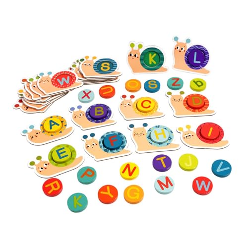 Colcolo -Alphabet-Lernspielzeug, Alphabet-Puzzle, sensorisches Farbsortier-Buchstaben-Zuordnungspuzzle für die Hand-Augen-Koordination Colcolo -Alphabet-Lernspielzeug, Alphabet-Puzzle, sensorisches Farbsortier-Buchstaben-Zuordnungspuzzle für die Hand-Augen-Koordination von Colcolo
