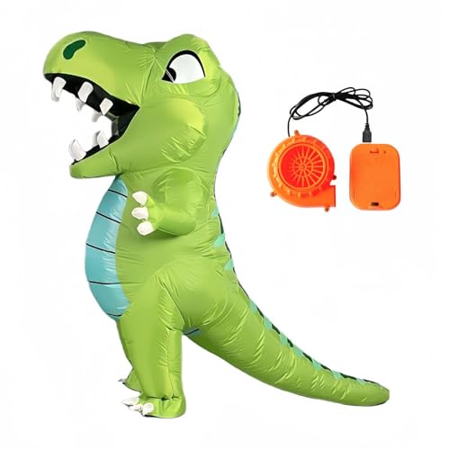 Colcolo Aufblasbare Dinosaurierkostüm Cosplay Requisiten süßes Blow Kostüm für Party Maskerade, für Erwachsene von Colcolo