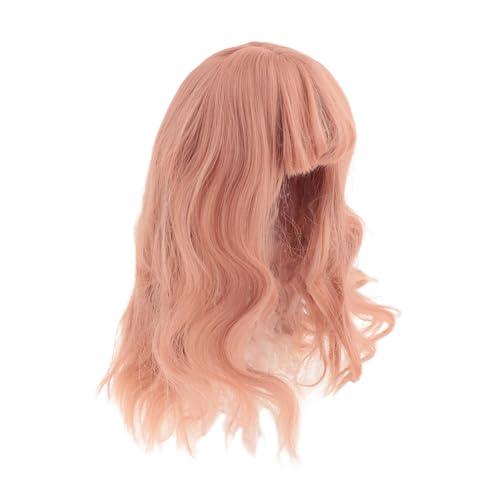 Colcolo BJD-Puppenperücke, handgefertigte Puppenperücke, handgefertigt, Hochtemperaturseide, Robustes langes lockiges Haar für einen Kopfumfang von 33,5–36,6 Colcolo BJD-Puppenperücke, handgefertigte Puppenperücke, handgefertigt, Hochtemperaturseide, Robustes langes lockiges Haar für einen Kopfumfang von 33,5–36,6 von Colcolo