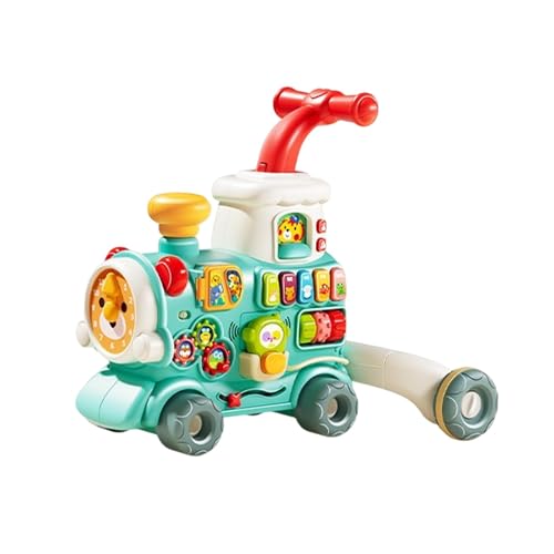 Colcolo Baby-Lauflernhilfen für Kleinkinder, Schiebespielzeug, Kinderwagen, lustiges Geschenk, Lauflernhilfe für Babys, Schiebewagen, Stehen, Gehen, Jungen, GrÜn von Colcolo