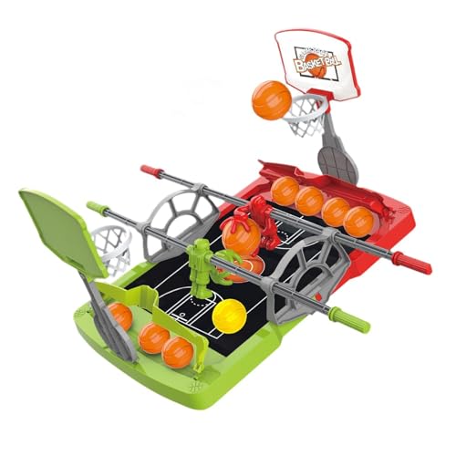 Colcolo Basketball Desktop Spielzeug Mini Basketball Basketball Spielzeug Tisch Basketball Spiele Set für Jungen Mädchen Kinder Geburtstag Geschenk, mit 10 Bällen von Colcolo