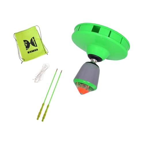 Colcolo Chinesisches Jonglierspielzeug, Diabolo-Spielzeug, tragbar, Durchmesser 13 cm, Fitness-Diabolo-Ballspielzeug, Jonglierspielzeug für den Park, GrÜn von Colcolo