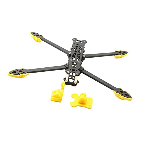 Colcolo Drohnenrahmen Quad Frame 7" RC Drohne mit Druckteil, GELB von Colcolo