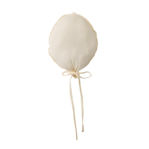 Colcolo Eine minimalistische Stoffballon-Dekoration, Kinderzimmer-Wanddekoration zum Fotografieren, Ornament, 3D-Wandbehang-Foto-Requisite, Beige von Colcolo