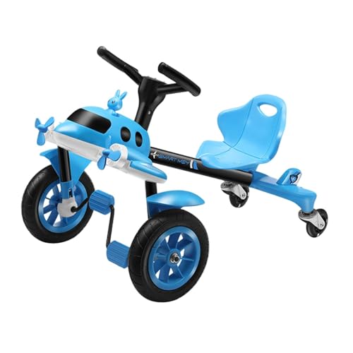 Colcolo Elektrisches Drifting Go Kart Drifting Auto Bunte Lichter Praktische Musik Elektrisch Go Kart Scooter für Kinder für 8-12 Jahre alt, Blau von Colcolo