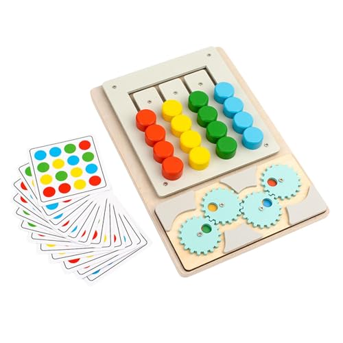Colcolo Farbabgleichs-Puzzle-Spielzeug, pädagogisches Brettspiel, Farbsortier-Puzzle, Logikspiel, Lernspielzeug für Jungen und Mädchen, Geschenk Colcolo Farbabgleichs-Puzzle-Spielzeug, pädagogisches Brettspiel, Farbsortier-Puzzle, Logikspiel, Lernspielzeug für Jungen und Mädchen, Geschenk von Colcolo