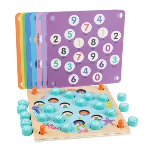 Colcolo Flip Win Reise-Memory-Spiel, Flip-Schach-Brettspiel mit 10 doppelseitigen Karten, Eltern-Kind-Spielspielzeug für Jungen und Mädchen Colcolo Flip Win Reise-Memory-Spiel, Flip-Schach-Brettspiel mit 10 doppelseitigen Karten, Eltern-Kind-Spielspielzeug für Jungen und Mädchen von Colcolo