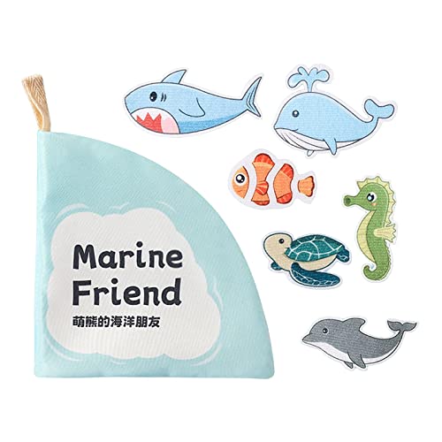 Colcolo Frühlern Memory Aktivitäten für Party Geschenk, Crinkle Cloth Book, Meeresfreund Colcolo Frühlern Memory Aktivitäten für Party Geschenk, Crinkle Cloth Book, Meeresfreund von Colcolo