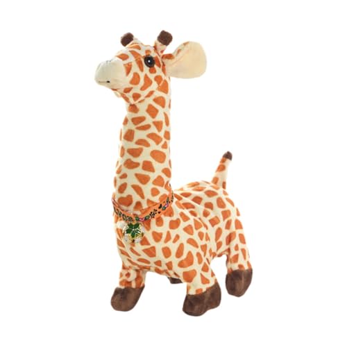 Colcolo Giraffen-Spielzeug, Giraffe, Stofftier, Raumdekoration, Ornament, singendes Musikspielzeug, Giraffenpuppen, Mädchen und Jungen von Colcolo