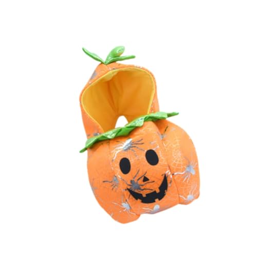 Colcolo Halloween-Kürbis, Haustierkostüm, Halloween-Hundekleidung, lustig, leicht zu reinigen, Verkleidung für Halloween-Party, Cosplay für Kätzchen-Halloween, XL von Colcolo