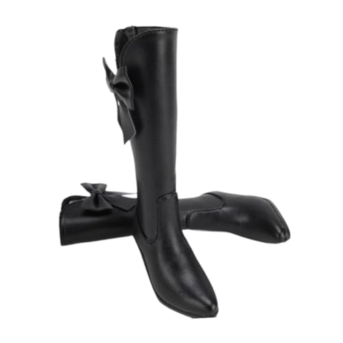 Colcolo High-Heel-Stiefel für 1/3 Actionfiguren, 23-Zoll-High-Heel-Stiefel-Kollektionen für weibliche Puppen, modische tragbare Puppenschuhe mit Kugelgelenk, Weiß von Colcolo