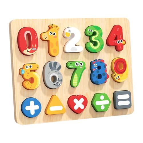 Colcolo Holzpuzzle Lernspiel Steckpuzzle mit Alphabet Und Zahlen Als Lernbrett Aus Holz Zur Förderung Der Motorik Und Kognition für Die Früherziehung, Nummer Colcolo Holzpuzzle Lernspiel Steckpuzzle mit Alphabet Und Zahlen Als Lernbrett Aus Holz Zur Förderung Der Motorik Und Kognition für Die Früherziehung, Nummer von Colcolo