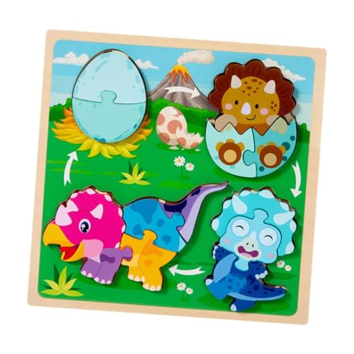 Colcolo Holzpuzzle Puzzle Geschenke Tragbare Lernaktivität Interaktive Feinmotorik Denksportaufgabe Früherziehung Spielzeug, Dinosaurier Colcolo Holzpuzzle Puzzle Geschenke Tragbare Lernaktivität Interaktive Feinmotorik Denksportaufgabe Früherziehung Spielzeug, Dinosaurier von Colcolo