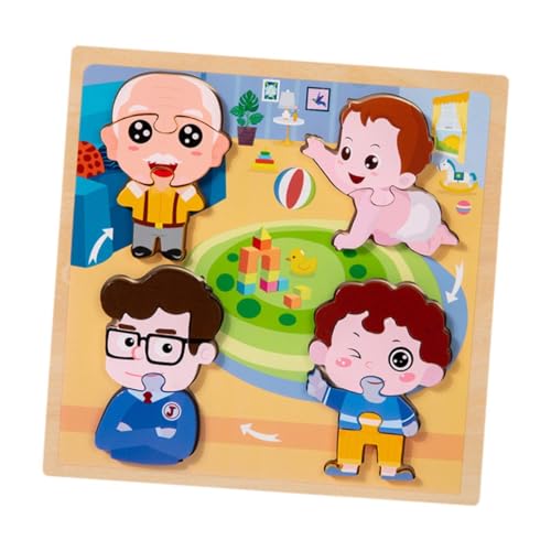 Colcolo Holzpuzzle Puzzle Geschenke Tragbare Lernaktivität Interaktive Feinmotorik Denksportaufgabe Früherziehung Spielzeug, MÄnner Colcolo Holzpuzzle Puzzle Geschenke Tragbare Lernaktivität Interaktive Feinmotorik Denksportaufgabe Früherziehung Spielzeug, MÄnner von Colcolo