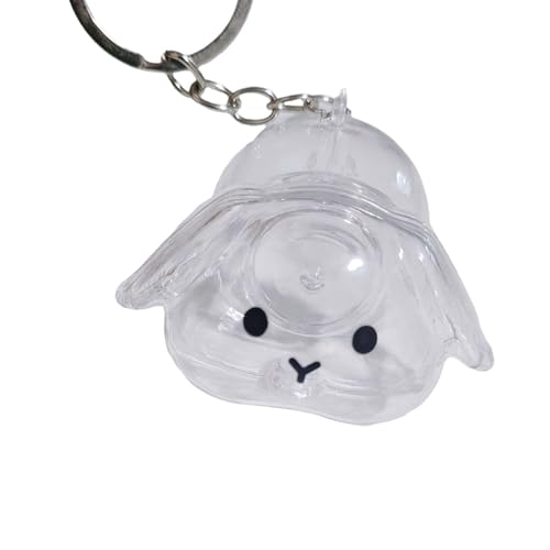 Colcolo Kaninchen-Schlüsselanhänger, Tierhaar-Sammler-Schlüsselanhänger, tragbar, einzigartig, Mehrzweck-Geschenk für Kaninchenliebhaber, Style C Colcolo Kaninchen-Schlüsselanhänger, Tierhaar-Sammler-Schlüsselanhänger, tragbar, einzigartig, Mehrzweck-Geschenk für Kaninchenliebhaber, Style C von Colcolo