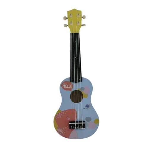 Colcolo Kinder-Ukulele, Gitarrenspielzeug, Musikinstrument, 21 Zoll, Vorschulisches Lernen, kleine Gitarre, Gitarre, Musikspielzeug für Kleinkinder , Blau von Colcolo